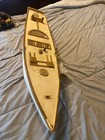 Vtg 50 s -60 s Pond Yacht Sail Boat Wood Large 32  England
