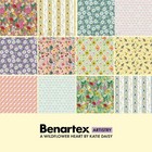 Benartex - A Wildflower Heart By Katie Daisy - Panel - Multi - Pl947-