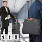15-16 Inch Laptop Bag   Water-repellent Shoulder Briefcase For Business   School