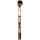 Style Telescopic Smoking Pipe Large Vintage Chinese Tobacco Decor