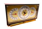 Vintage 1960 s Taylor Desktop Shelf Stormoguide Barometer Thermometer Hygrometer