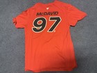 Fanatics Team Canada Connor Mcdavid 97 Red T-shirt 4 Nations Face-off 2025 Sz Lg