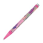 Caran D ache 849 Germanier Ballpoint Pen In Neon Pink - New In Box