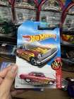 2017 Hot Wheels Super Treasure Hunt 63 Chevy Ii Hw Flames 