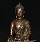 9 2  Ancient Chinese Bronze Shakyamuni Amitabha Buddha Statue Sculpture