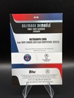 2025-26 Topps Chrome Uefa Ousmane Dembele Black Auto  10 Ca-od Psg