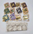 New 12pc Set Owlcrate Perfect Pairings Enamel Pins Hanger Howls Moving Castle