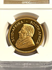 1980 South Africa  Krugerrand Ultra Cameo  1 Ounce Fine Gold  Ngc Graded Pf 68