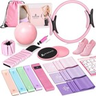 Nanati Pilates Kit  Home Pilates Workout Kit For Women  Pilates Equipment Pink