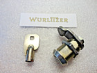 Wcx 257 Wurlitzer Jukebox  Wall Box  Lock   Key  Genuine  Used  Old Stock