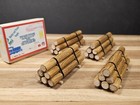 Ho-scale Handcrafted Large Oak Log Pay Loads For Flat Cars And Gondolas 4pk