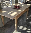 Absolutely Stunning White Maple French Farm Country Butcher Dining Room Table
