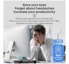 Blue Light Screen Protector For 27 Inch Computer Monitor And Laptop    
