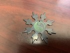 Alan Lee Grandmaster 1980 8-point Throwing Star Yin Yang Vintage Pendant Japan