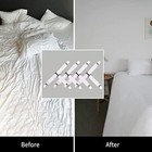 Bed Sheet Holder Straps Adjustable Triangle Bed Sheet Fastener Grippers  4 Pack