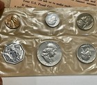 1961 Us 5 Coin Proof Set Silver Coins And Envelope Philadelphia Mint 