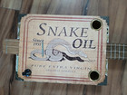 Weeklyhouse Cigar Box Guitar Acoustic Electric 3 String Snake Oil