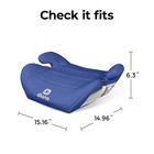 Diono Solana Lite Backless Booster Car Seat 2 Pack Lightweight No Latch New