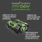 Ego Genuine Oem Replacement - Power  Ba1400 56v 2 5ah Lithium-ion Battery
