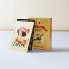Coffee Paper Playing Cards  54 Vintage Retro Poker Deck For Parties - 2 Decks