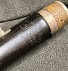 Wm  S Haynes Wood Flute W  Silver Keys   Gold Springs For Restoration