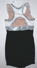 Weissman Balera Biketard Unitard Bodysuit Velvet Sequins New Girl Xs 2 3 Slim