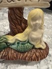 Vintage Mermaid Topless Beach Aquarium Fish Bowl Figurine - Very Good Condition