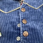 Vintage Billy The Kid 18 Month Toddler Corduroy Vest And Western Snap Shirt Blue