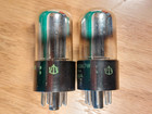 Pair Of Sylvania Jan Chs 6sn7w Mid Bottle 1945 Tubes