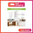Teivio Small Trash Bags 4 Gallon 120 Counts Garbage Bags  Bathroom Trash Can Bin