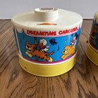 Two 1988 Disney Dreamtime Carousel Light   Sound Music Box  Untested  No Cap