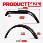 4pcs For Jeep Cj5   Cj7 1955-1986 Replacement Fender Flares Full Kit 11601 01