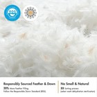 26x26 Euro Pillow Inserts set Of 2 Down Feather Throw Pillows For Couch Sofa    