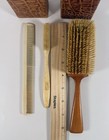 Vintage G b  Kent   Sons London Travel Grooming Set Brush Comb Case England