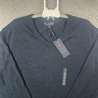  99 New Hart Schaffner Sweater Men 4xb 100  Merino Wool Pullover Knit Navy