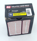Grip-rite 2  16ga Straight Electrogalvanized Collated Finish Nails  box Of 2 500