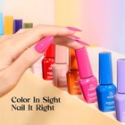Beetles Gel Nail Polish Kit With U V Light 35 Colors Gel Polish Set 68 Pcs