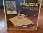 Vintage Lorelei Revolving  Musical 66rm Christmas Tree Stand 3 Settings