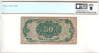 United States Fractional Currency Note 50c Cent 5th Issue Fr  1381 Pcgs Vf 20