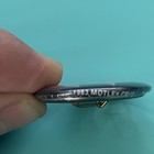 Vintage 1983 Motley Crue Pinback Button Badge Skull Handcuffs Rock Band 80s Satd