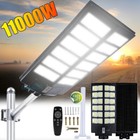 11000w Commercial Solar Street Lights Outdoor Dusk To Dawn Parking Lot Light