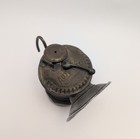 Vintage Antique Brass Auto-lite Carbide Miner s Head Lamp Universal Lamp