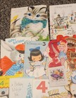 Vintage Birthday Cards Girls Assortment Used Lotnof Over 40