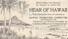 1903 Hear Of Hawaii Travel Print Ad     Cool Diamond Head   Honolulu Coastline Pix