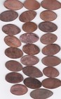 Elongated Souvenir Penny  25 Mixed assorted Designs Souvenir Pennies L2