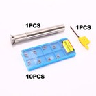 60 Degree Dovetail Milling 25mm 2 Flutes Indexable Carbide Insert Dcmt070204