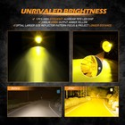 Auxbeam 4  Amber Led Work Light Bar Spot Pods Offroad Truck Atv Driving Fog Lamp