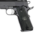 1911 Grips Wood Black Full Size W screw U s  Logo Fits Springfield Colt 1911 Set