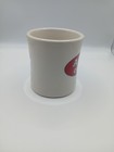 Arco Coffee Mug Cup Heavy Diner Restaurant Ware Cream Red Vintage 8 Oz