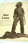 Rare Vintage 1970-2 Sided Poster-nat Love-jan Matzeliger-schomburg Collection